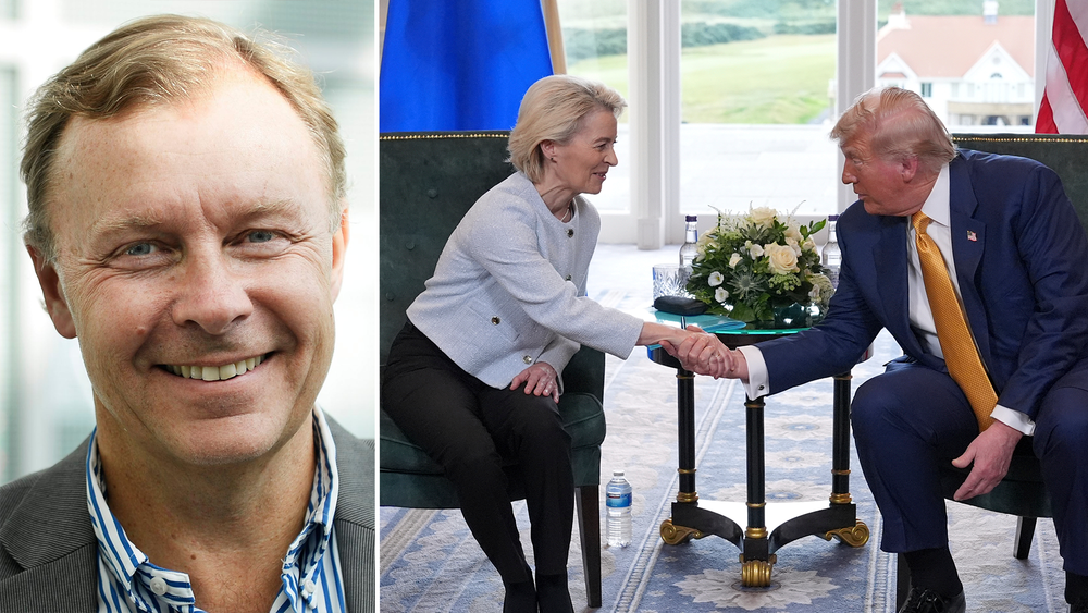 Peter Malmqvist, oberoende analytiker, om EU och USA:s tullavtal.