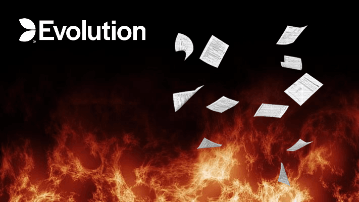 Evolution blankning