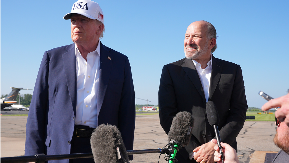 Donald Trump och Howard Lutnick