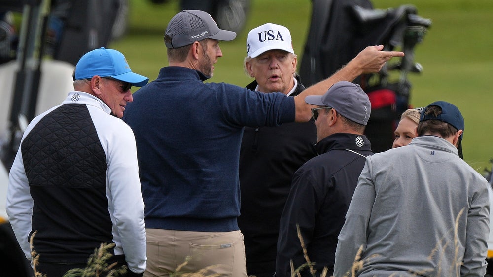 Donald Trump Eric Trump Skottland