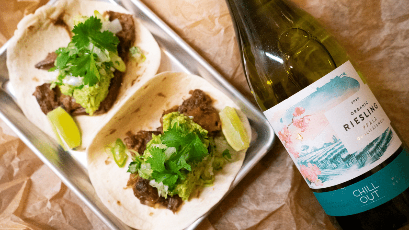 Tacos på oxsvans med löksalsa
