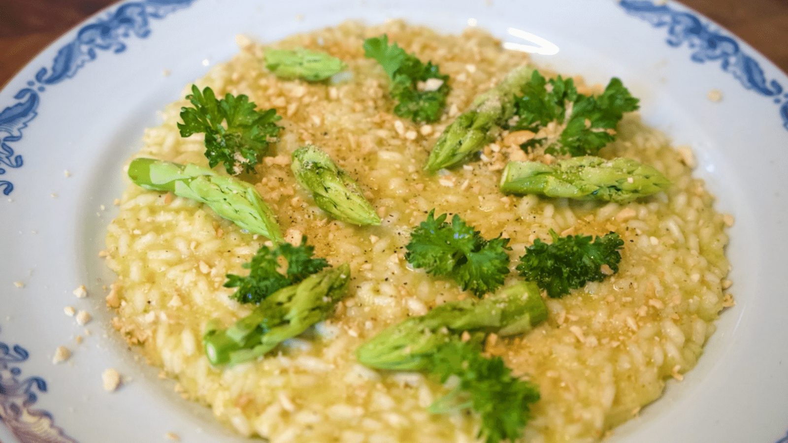 Sparrisrisotto med parmesan