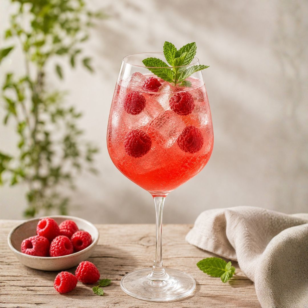 Raspberry Sour Spritz