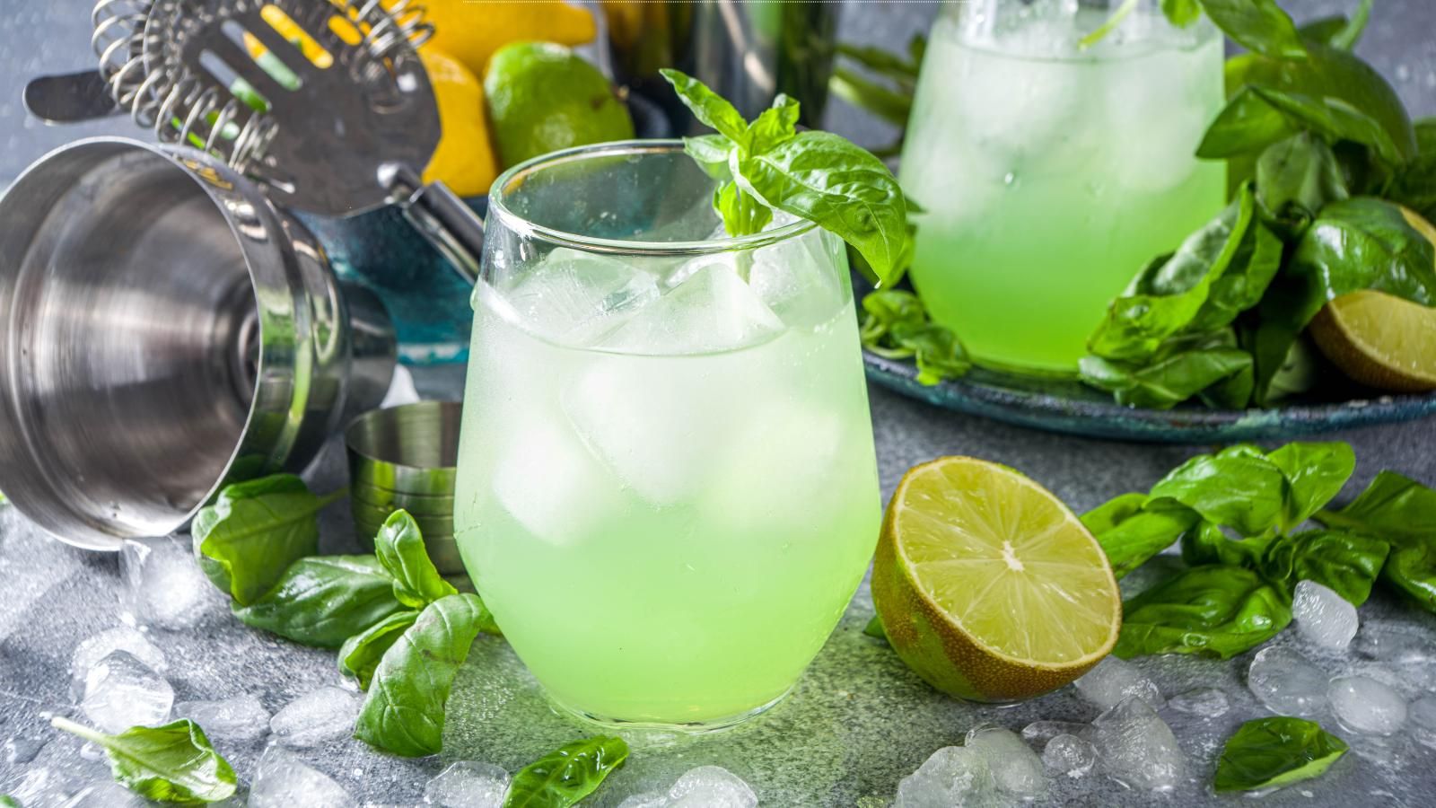 Gin Basil Smash